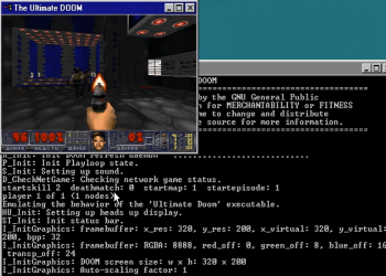 Nintendo GameCube Converted to Run PowerPC Windows NT and Play Doom